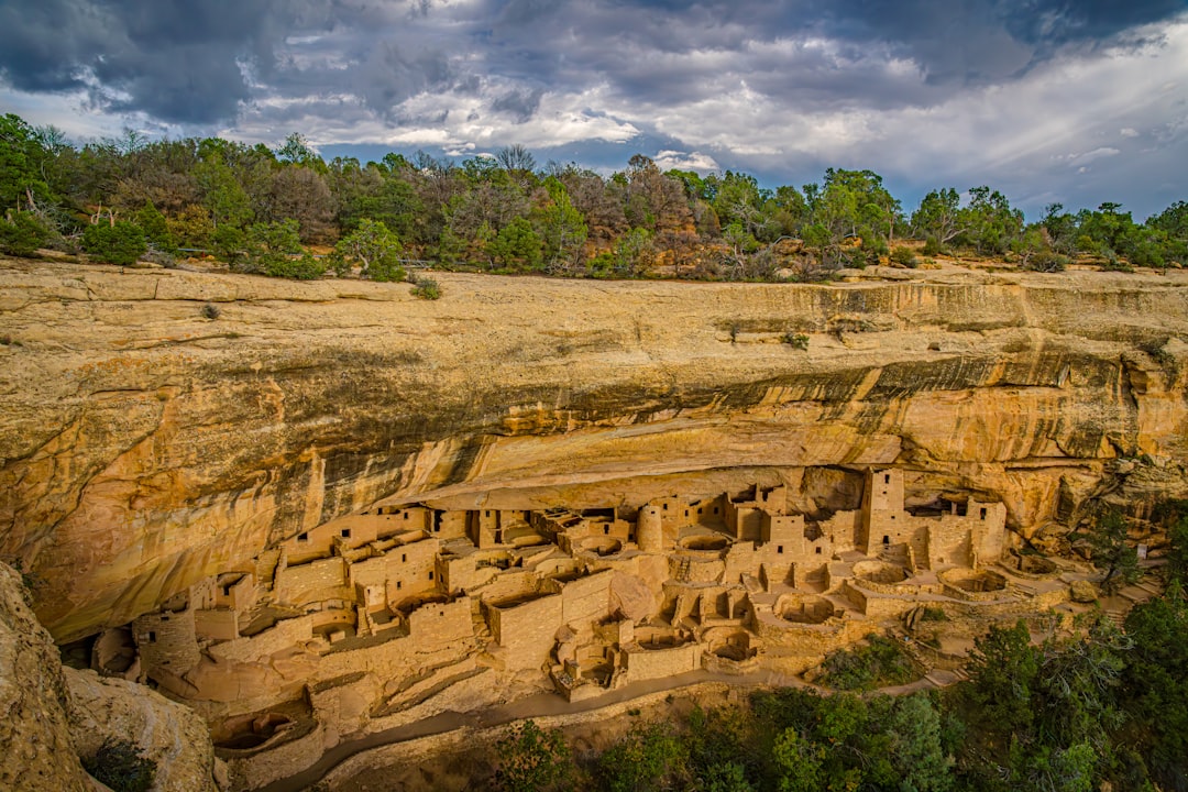 Trail of the Ancients scenic byway through desert landscape