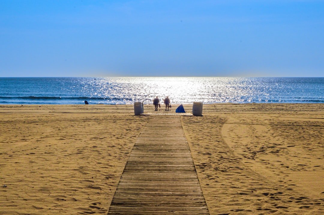 Virginia Beach boardwalk with ocean view