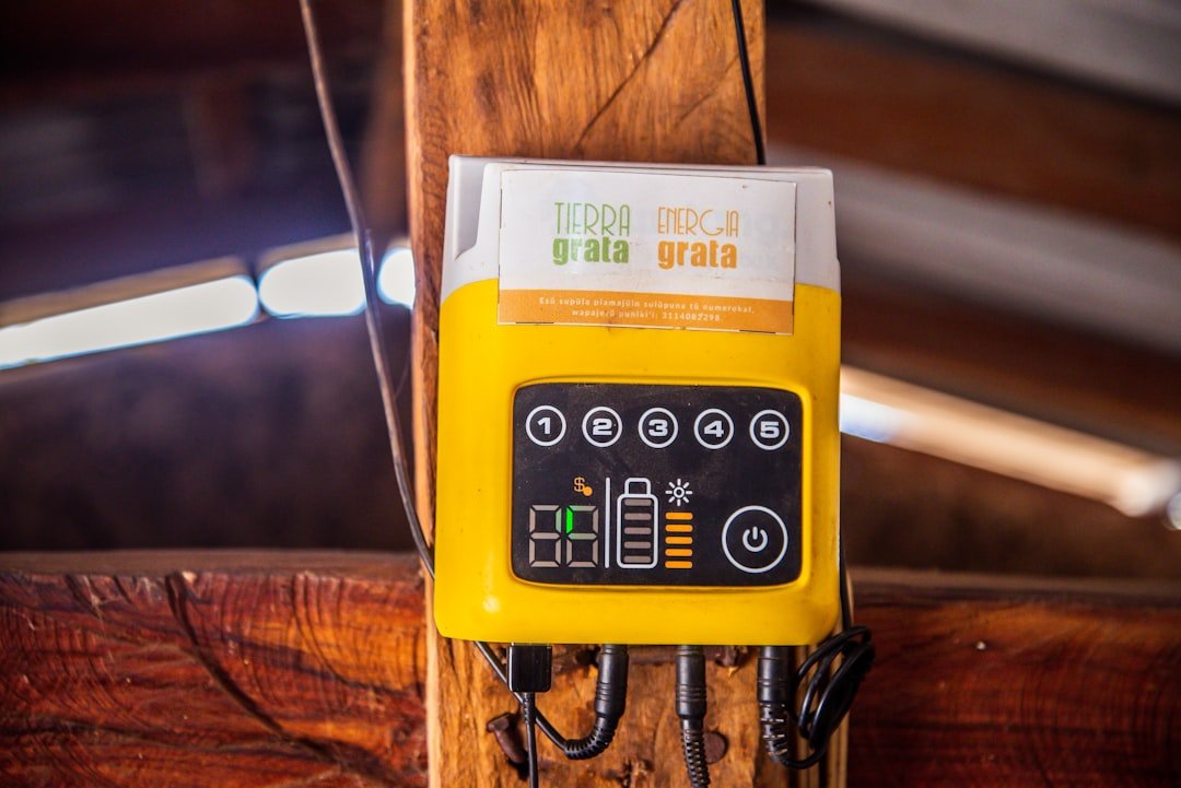 Solar charge controller installation