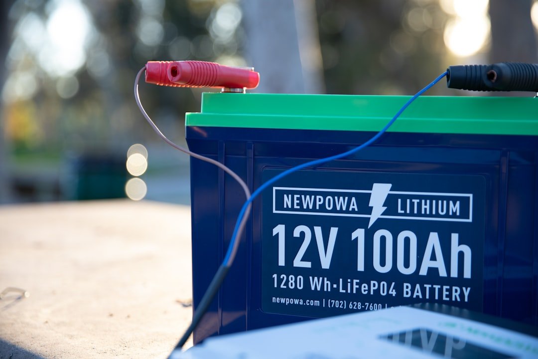 Lithium batteries for campervan solar system