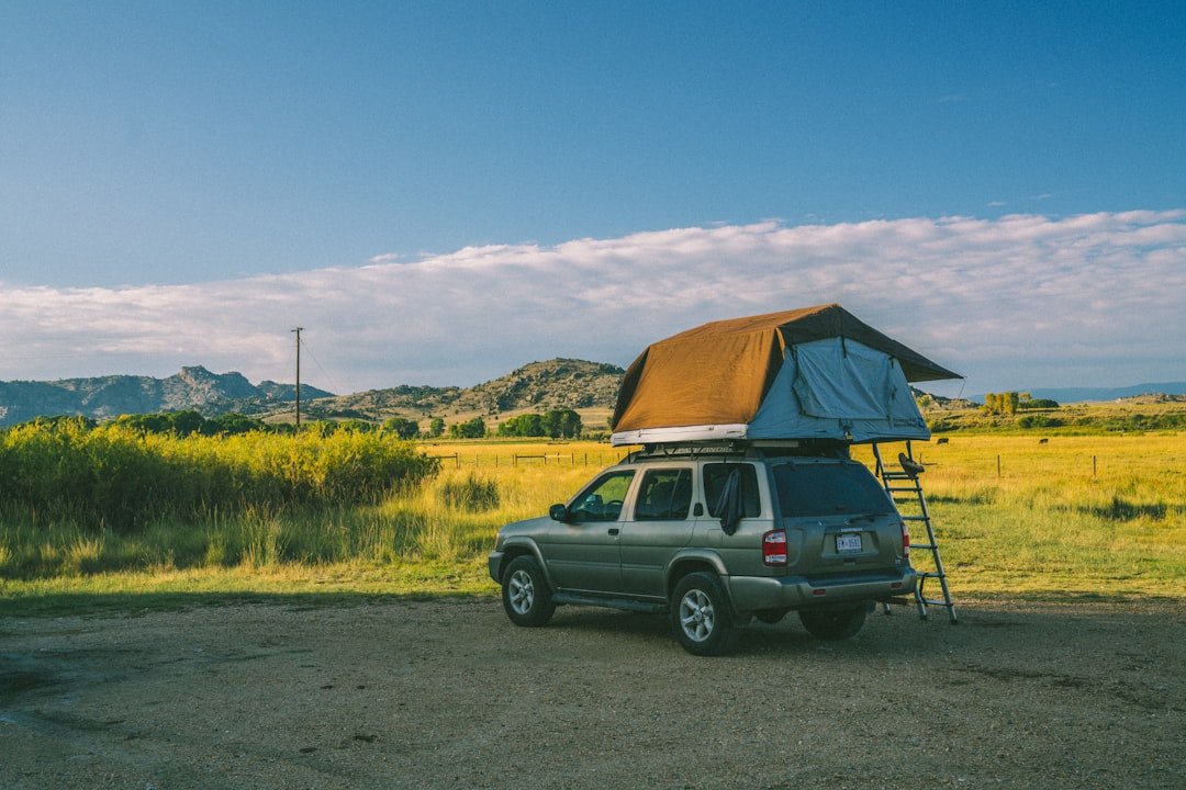 Camping tent national park
