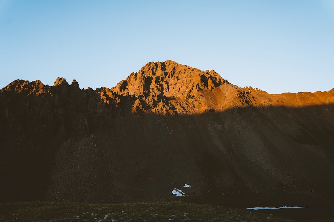 Colorado mountains sunset landscape