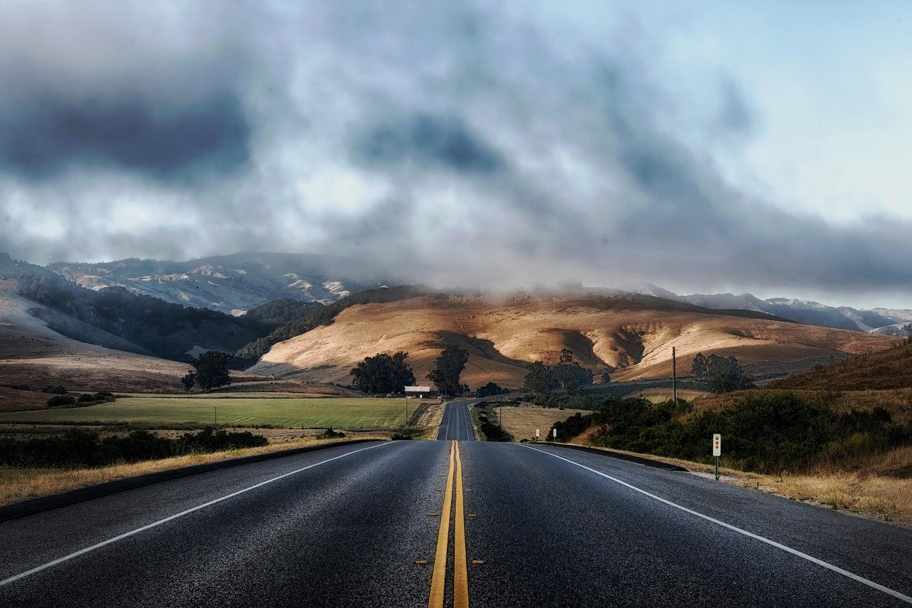 Oregon Coast Highway 101 scenic drive with ocean views