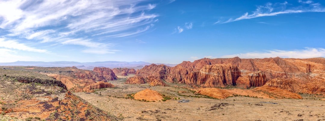 Utah canyon vast wilderness landscape panorama
