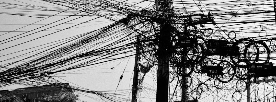 Tangled charging cables create travel frustration