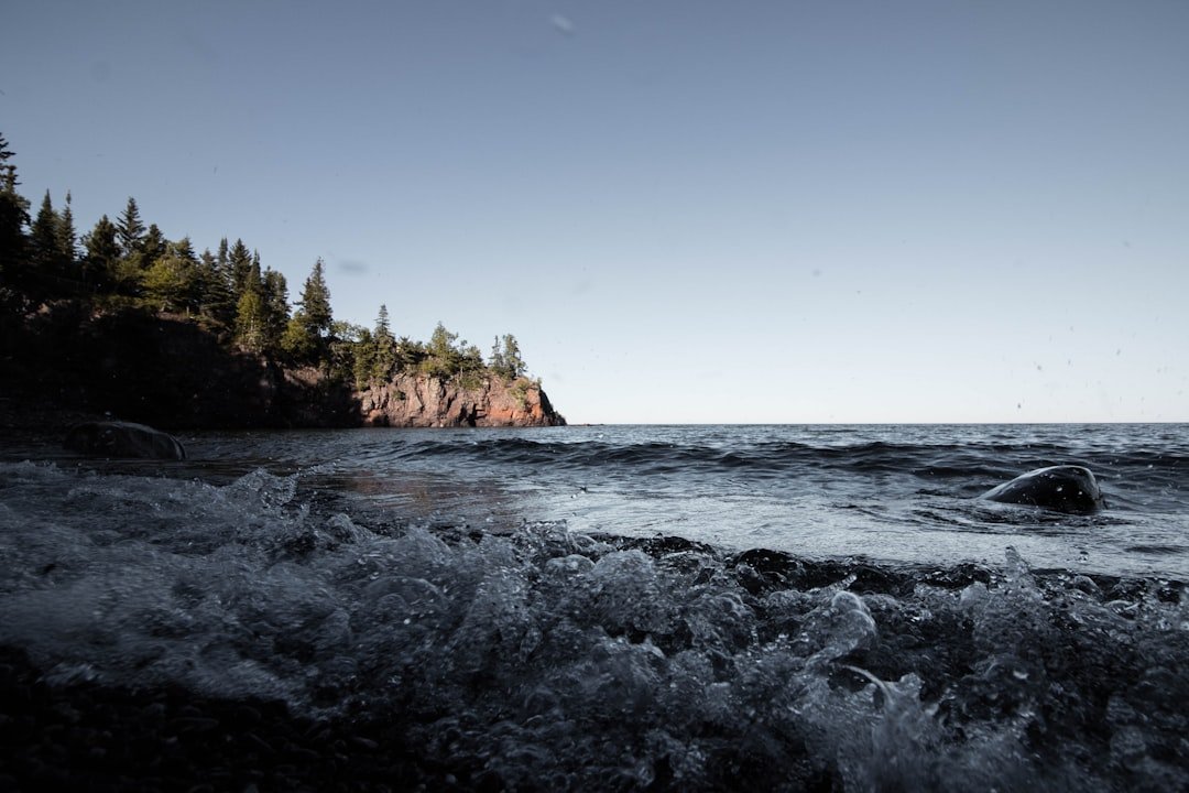 Waterfall along Lake Superior's North Shore