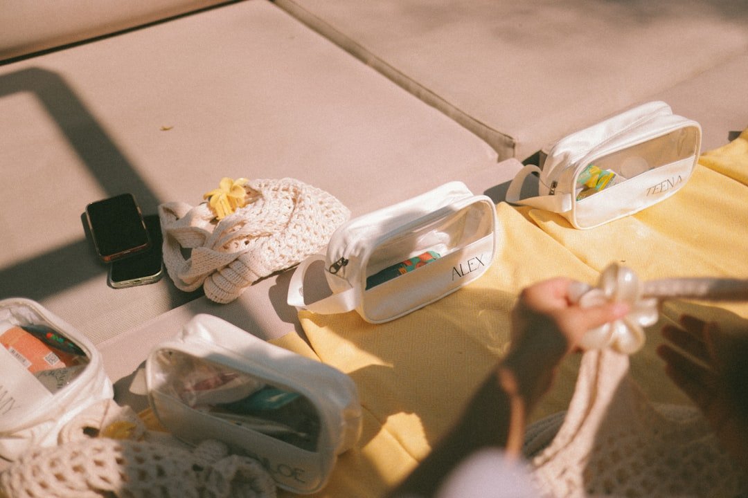 Travel toiletry bag kit organized and compact