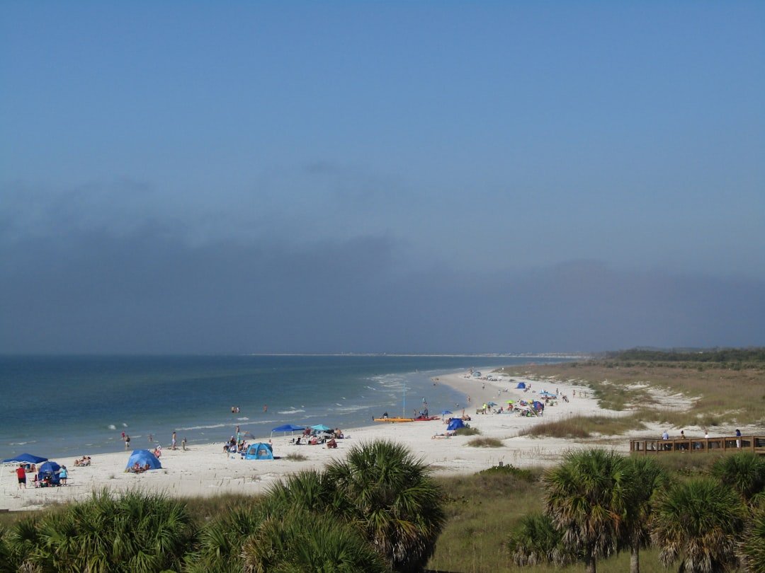 Florida Panhandle white sand beach