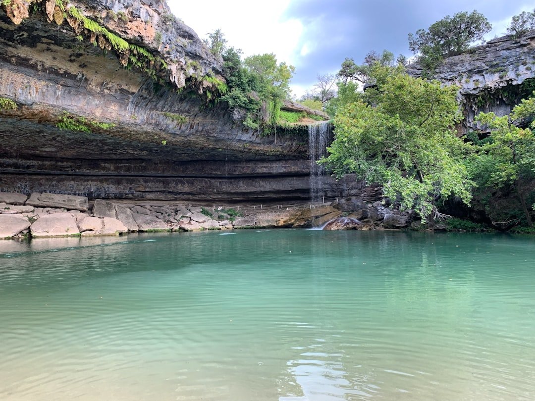 Waterfall pool in Ozark National Forest Arkansas