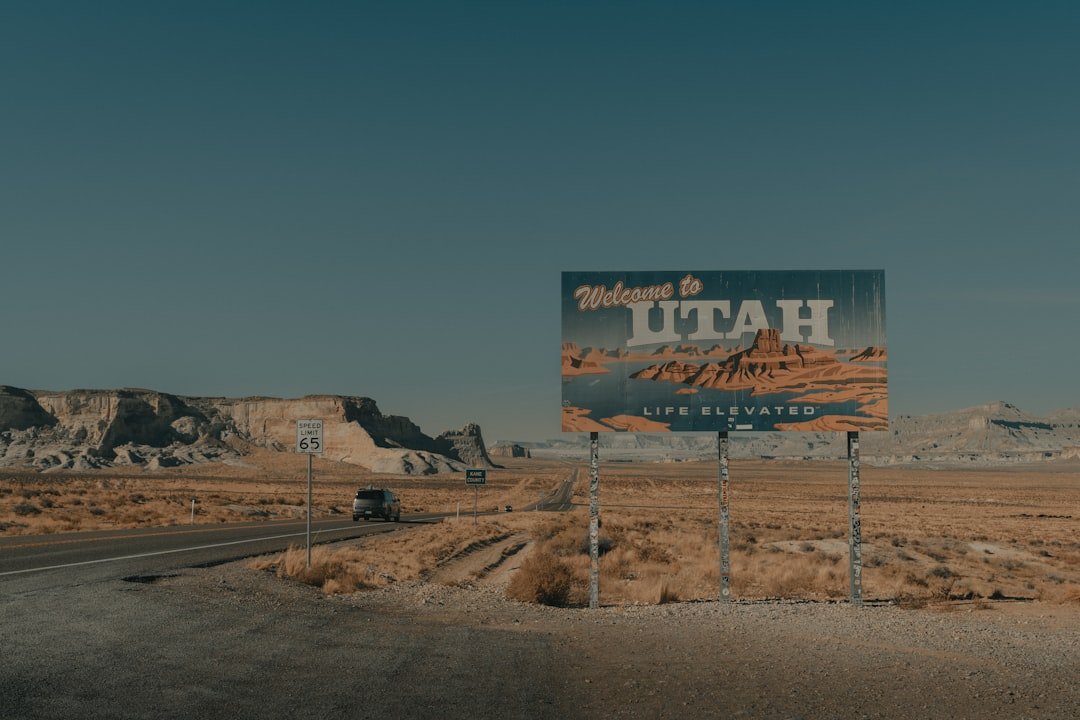 Off-road vehicle driving through desert landscape