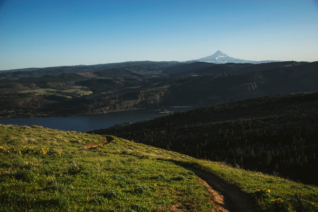 View from Pilot Butte overlooking Bend Oregon