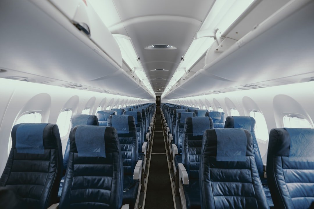 Airplane seat cushion for travel comfort