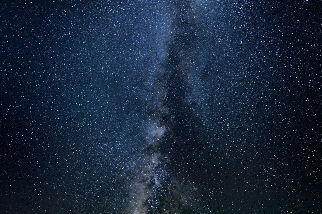 Milky Way stretching across a dark night sky
