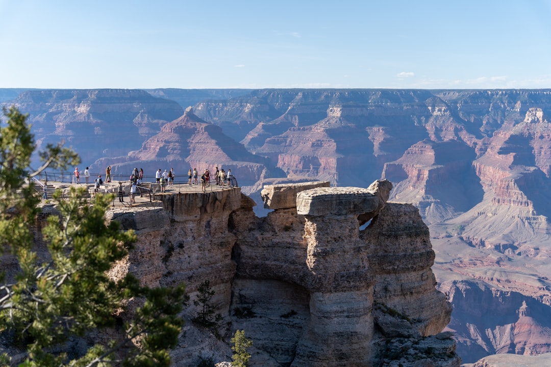 Grand Canyon scenic viewpoint at sunset