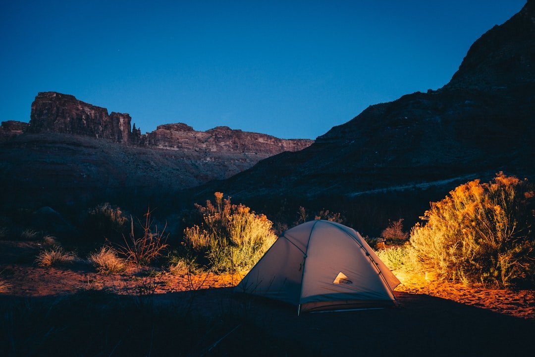 Red rock desert landscape in southern Utah