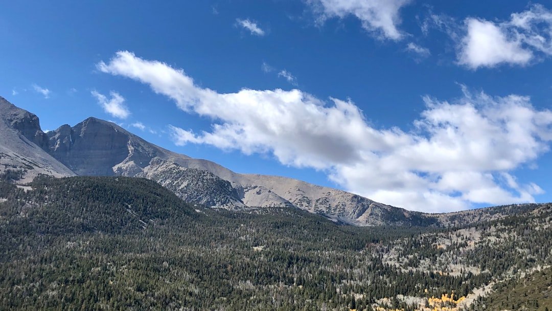 Wheeler Peak rises above the Great Basin landscape