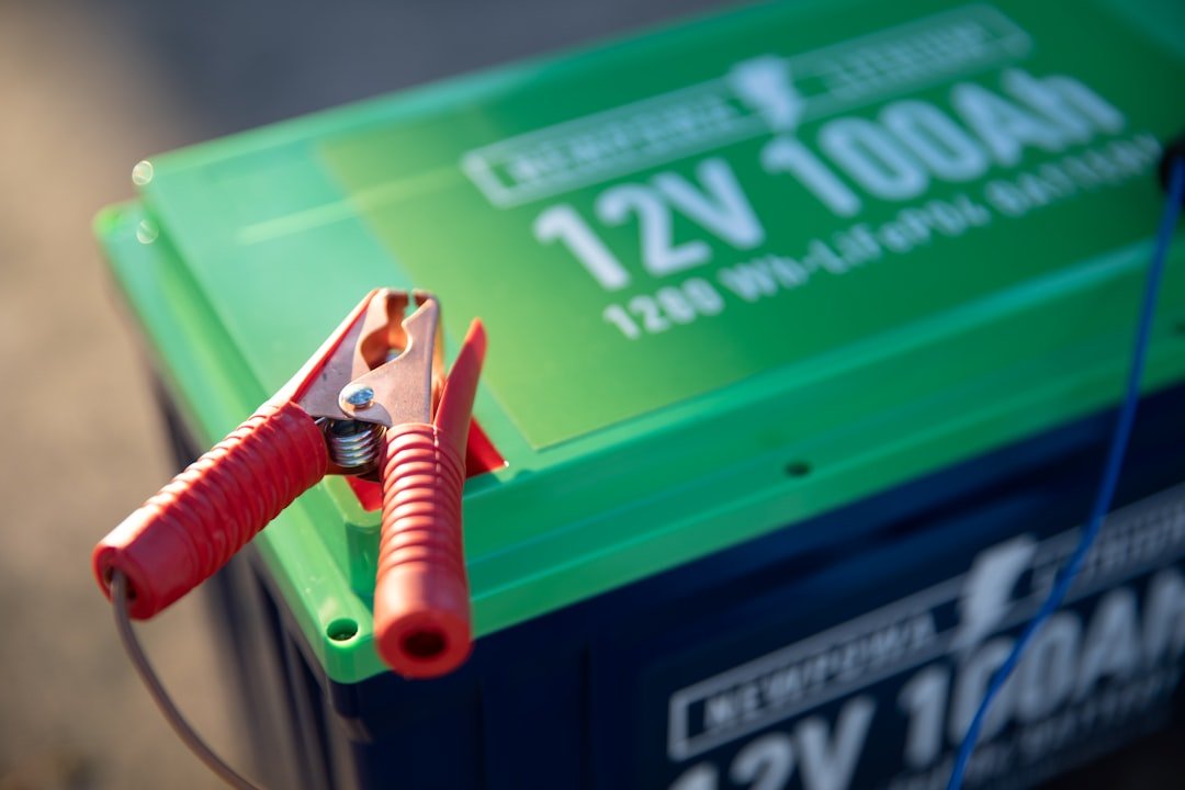 RV battery bank power system installation for off-grid camping