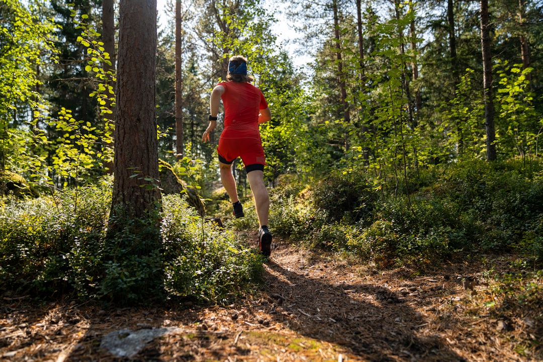 Minimalist barefoot-style athletic shoes suitable for trail and city walking