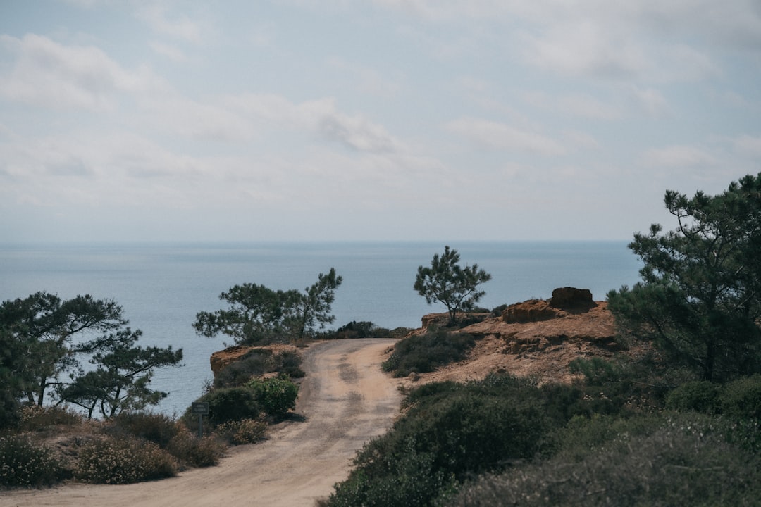 Hiking trail with panoramic coastal views