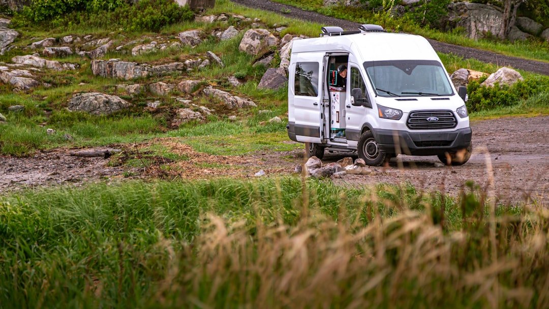 Campervan interior showing clean, well-maintained build