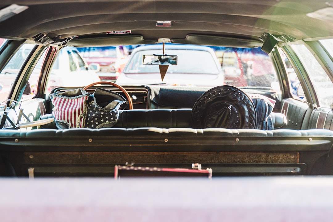 Organized car trunk packed for a road trip