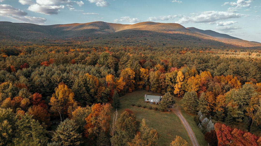 Catskills farm valley scenic