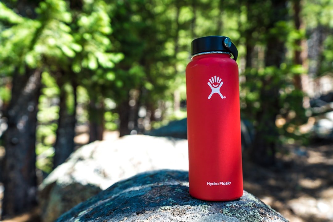 Insulated water bottle for hiking and summer adventures