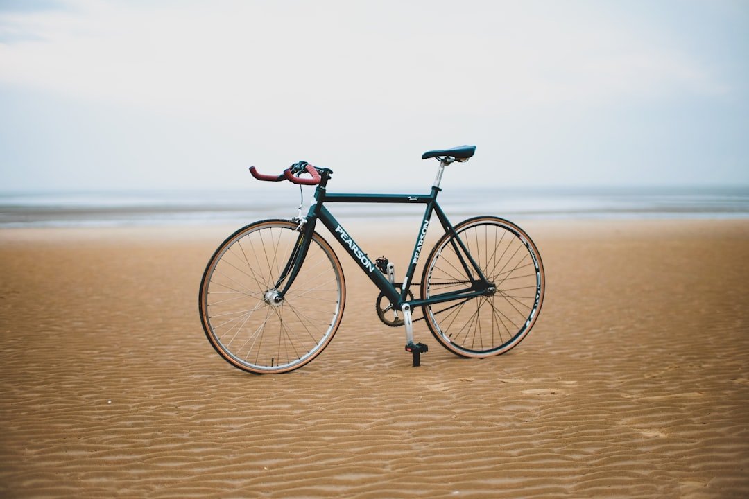 Beach bicycle for exploring Block Island