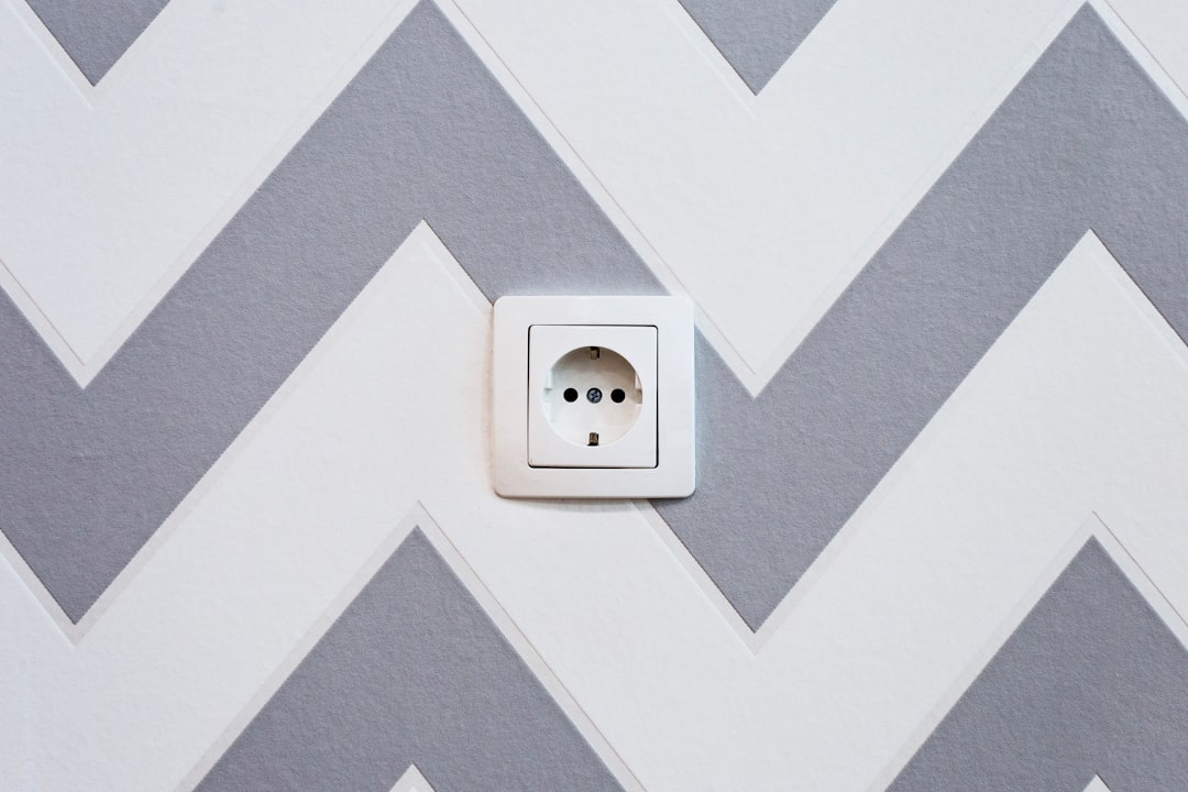 European wall power socket