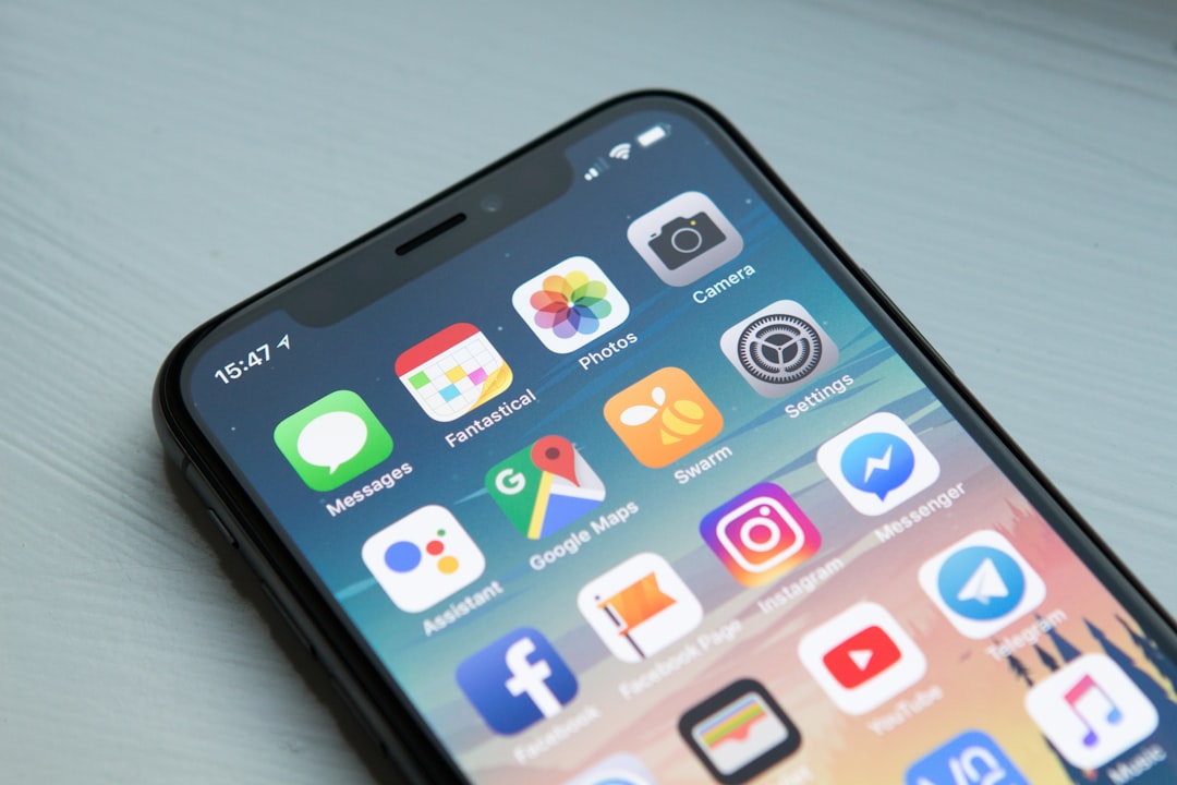 Smartphone showing a tracking app interface