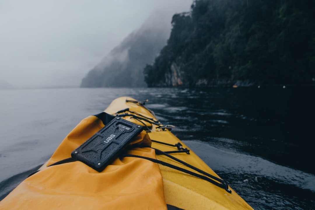 Waterproof phone pouch protecting electronics from water