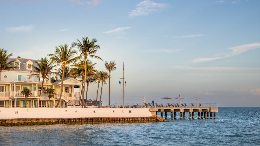 Waterfront seafood restaurant with outdoor seating