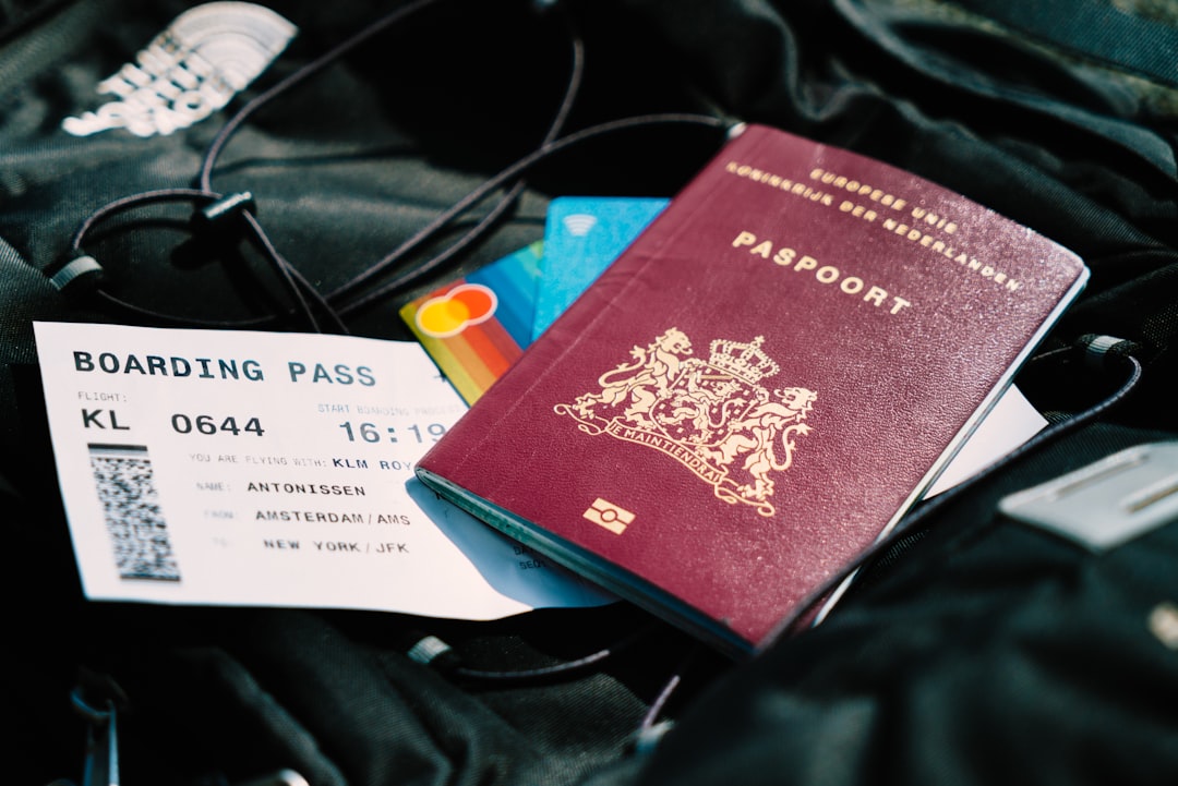 RFID-blocking wallet protecting passport and cards during travel