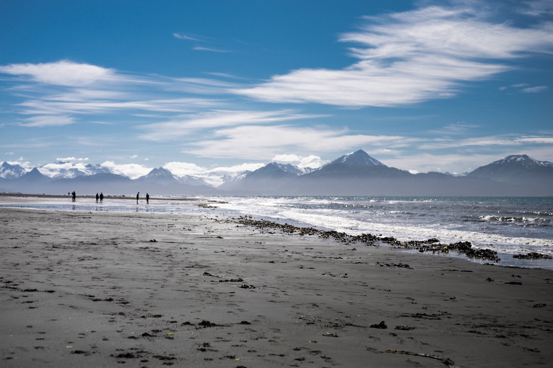 Homer Alaska Spit and Kachemak Bay coastline