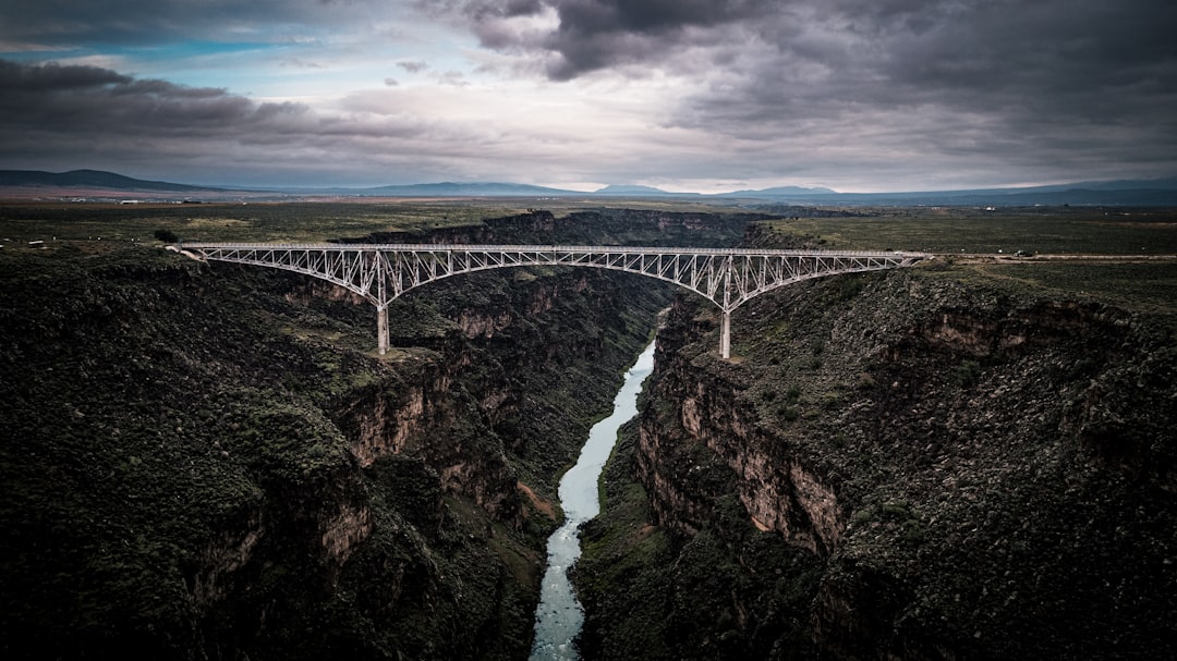 Rio Grande Gorge Bridge spanning the deep canyon in northern New Mexico