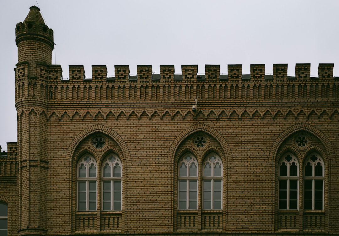 Historic bathhouse facade along Bathhouse Row