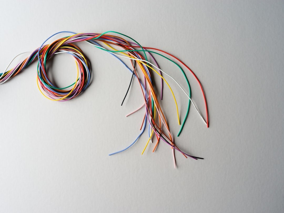 Assorted heat shrink tubing in various sizes ready for electrical work