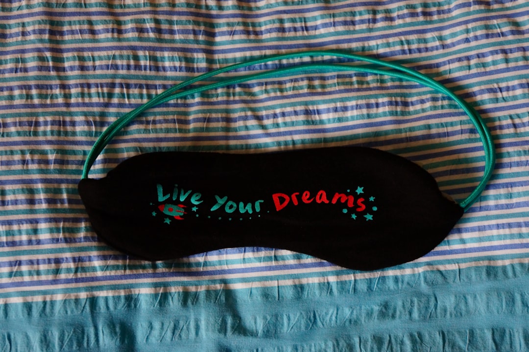 Travel sleep kit with eye mask and earplugs