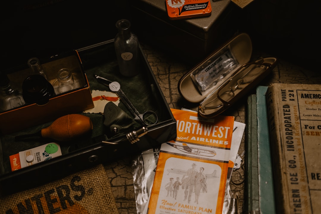 Flat lay of travel essentials packed for a disrupted travel day