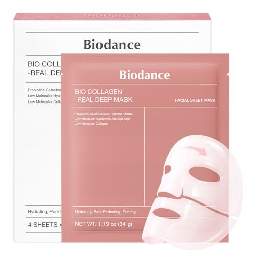 BIODANCE Bio-Collagen Real Deep Mask hydrating overnight hydrogel face mask