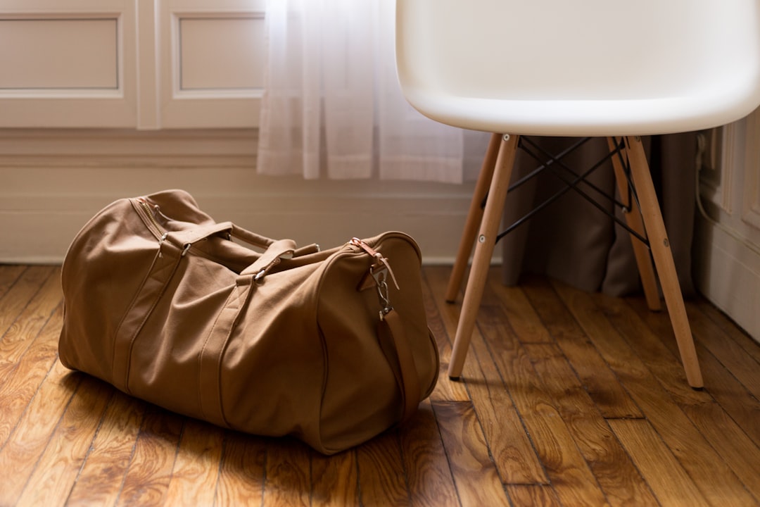 Packed travel duffel bag ready for a weekend trip