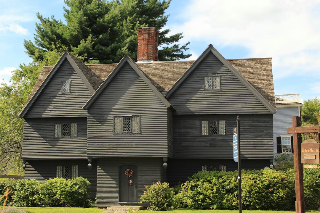 The Witch House, a dark colonial building in Salem Massachusetts