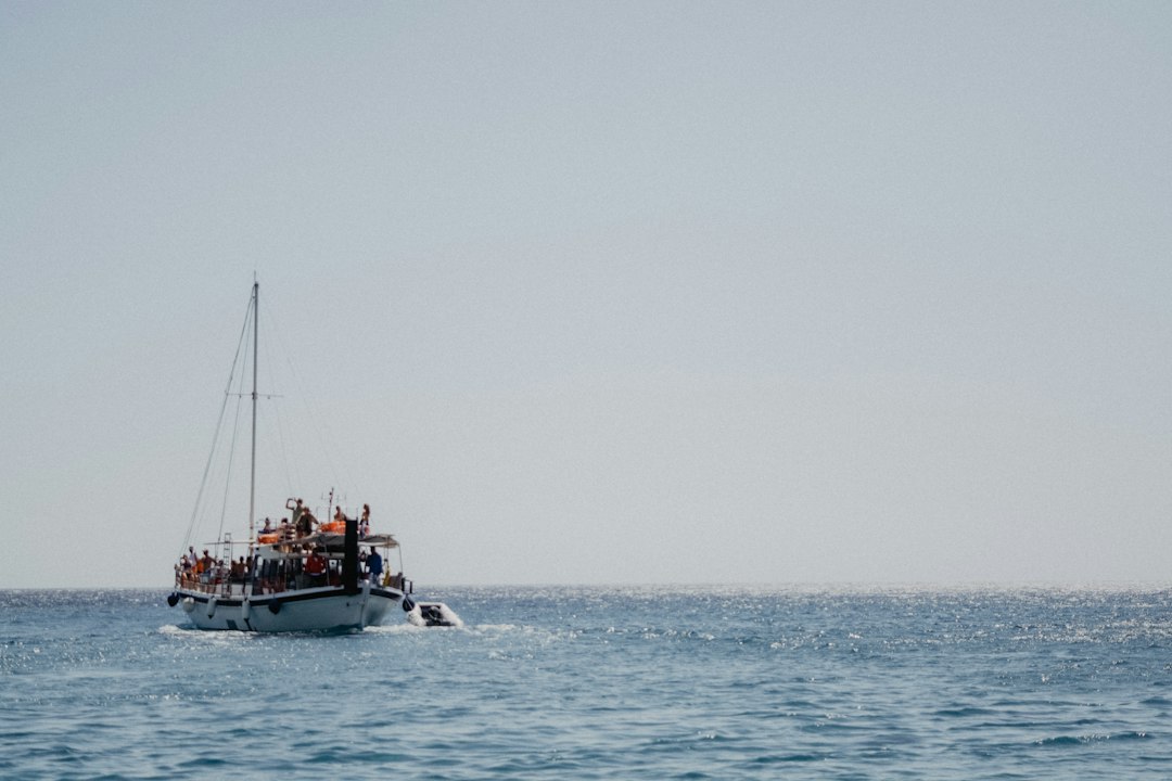 A small boat heading out on a coastal birding tour